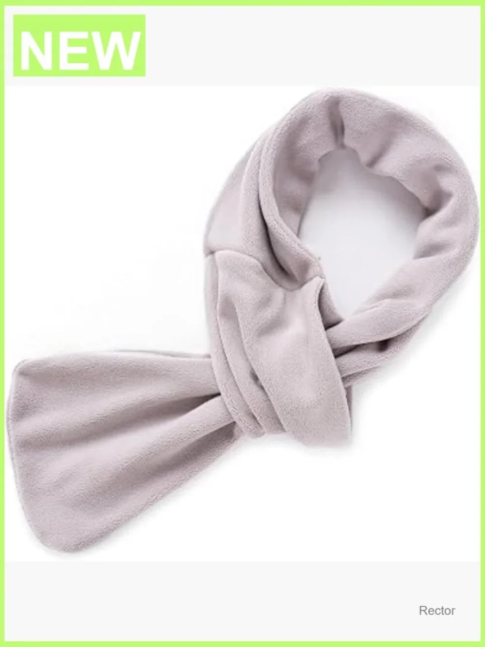 Unisex Quick-Wear Winter Scarf Fleece Neck Warmer Cold Weather Accessory